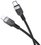 Кабель Hoco Lightning 8-pin - USB Type-C черный