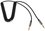 Kabel   DEXP jack 3.5 mm - jack 3.5 mm qora