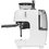 Кофеварка рожковая Smeg EGF03WHEU белый