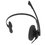 Проводная моногарнитура Jabra BIZ 1500 Mono QD [накладные, 20 Гц - 4500 Гц, микр., регулятор громкости, кабель - 0.95 м, черный]