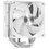 CPU cooler Ocypus Delta A40 WH ARGB [Delta-A40-WH1NAWN00X-GL] white