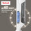 Вертикальный пылесос моющий Tefal X-Clean 10 GF7540FO  белый