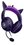 Проводные наушники Razer Kraken Kitty V2 Kuromi Edition  черный 2023