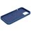 Накладка  Aceline Liquid Silicone для Apple iPhone 13 синий