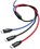 Кабель Baseus Lightning 8-pin, micro USB-B, USB Type-C - USB Type-A черный 0.3 м