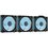 Комплект реверсных вентиляторов LIAN LI UNI FAN SL-INF WIRELESS 120 Reversed Blade [G99.12RSLIN1W3B.R0] черный