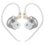 Проводные наушники KZ PR1 HiFi Edtion  серебристый 2023