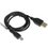 Kabel FinePower micro USB-B - USB Type-A qora