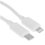 Кабель Hoco Lightning 8-pin - USB Type-C белый 1 м