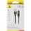 Кабель Baseus Lightning 8-pin - USB Type-A черный