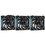 Комплект реверсных вентиляторов LIAN LI UNI FAN TL WIRELESS 120-3 REVERS [G99.12RTL1W3B.R0] черный