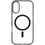 Накладка  KEYRON Magnet Origin для Apple iPhone 17 прозрачный/черный