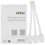 Видеокарта MSI GeForce RTX 5080 GAMING TRIO WHITE [RTX 5080 16G GAMING TRIO WHITE]