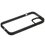 Qoplama  Aceline Silicone Side Apple iPhone 15 uchun qora