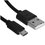 Кабель Aceline micro USB-B - USB Type-A черный 1 м