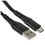 Кабель DEXP micro USB-B - USB Type-A черный 1 м