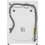 Washing machine DEXP WF-8B1M white