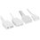 Комплект вентиляторов Montech AX120 PRO [AX120 PRO 3 in 1 Pack (W)] белый