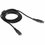 Кабель KEYRON Lightning 8-pin - USB Type-C черный
