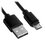 Кабель FinePower micro USB-B - USB Type-A черный 0.5 м