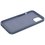 Накладка  Aceline Liquid Silicone для Apple iPhone 13 серый