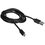 Кабель Aceline micro USB-B - USB Type-A черный 1.5 м