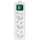 Extension cord DEXP Ground 350W white