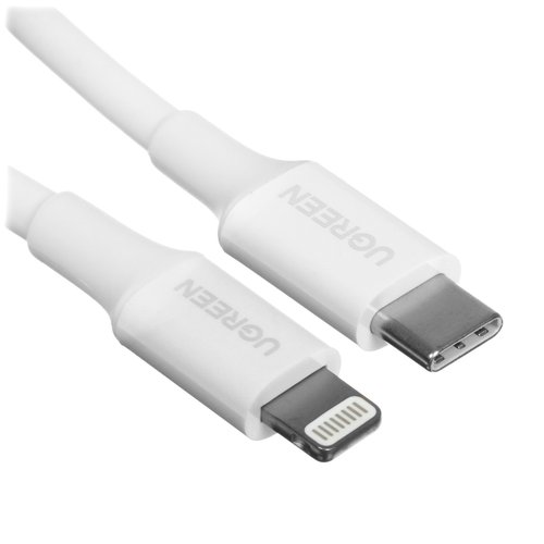 Кабель Ugreen Lightning 8-pin - USB Type-C белый
