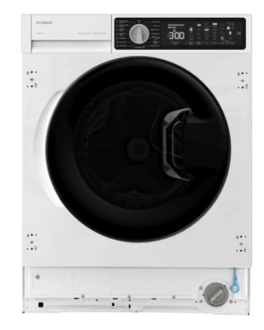Washer-dryer Hyundai WMD7228 white