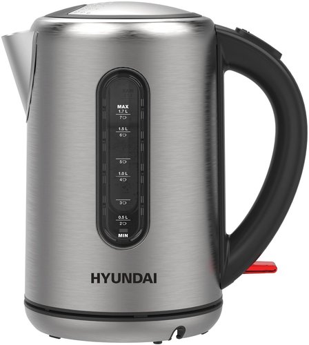 Электр чайнек Hyundai HYK-S9909 серебристый