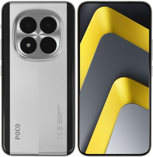 6.83" Смартфон POCO M8 Pro 5G 512 ГБ серебристый