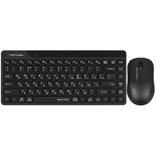 Keyboard and mouse Wireless   A4Tech Fstyler FG2200 Air 2 black