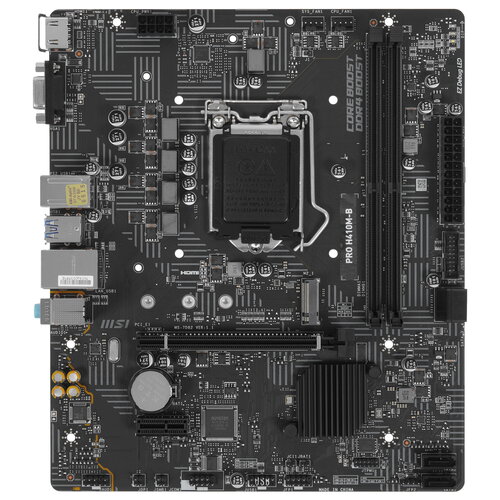 Материнская плата MSI PRO H410M-B