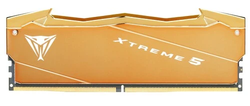 Оперативная память Patriot Viper Xtreme 5 Aurum, DDR5, 32GB (2x16GB), 6000 MHz, CL30, с радиатором, золотистый, фото4