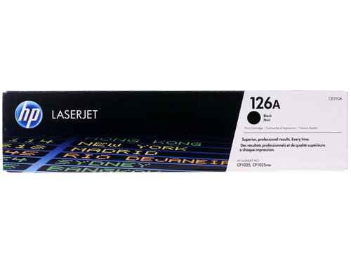 Картридж лазерный HP 126A (CE310A) черный, с чипом