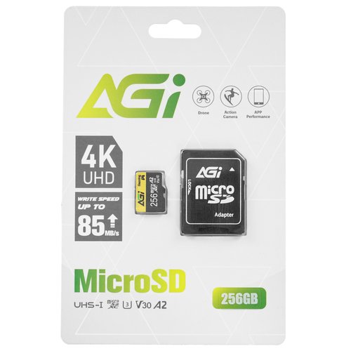Карта памяти AGI TF138 microSDXC 256 ГБ [AGI256GGSTF138]