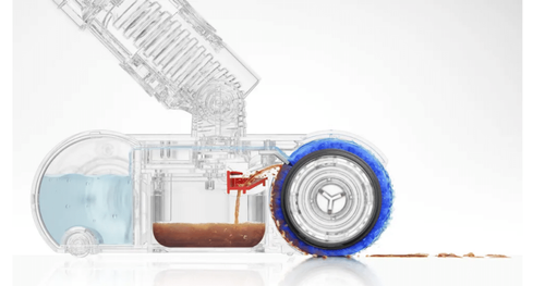 Вертикальный пылесос моющий Dyson PencilWash  бронзовый