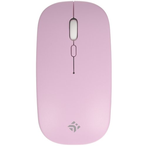 Мышь беспроводная DEXP WM-904 Silent  розовый