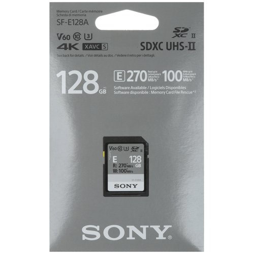 Xotira kartasi Sony SDXC 128 GB [SF-E128/T1]