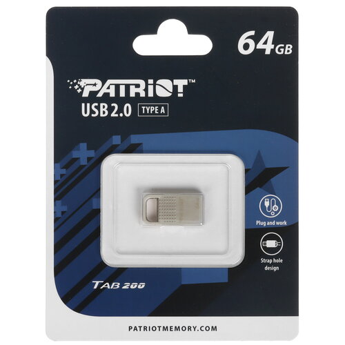 Память USB Flash 64 ГБ Patriot Tab 200 [PSF64GT200S2U]
