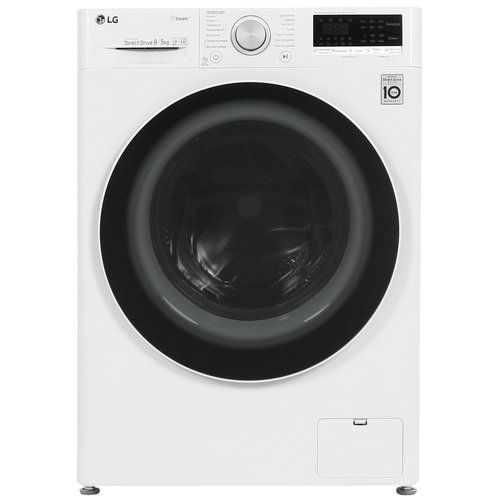 Стирально-сушильная машина LG F4V5VG0W белый