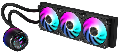 Система охлаждения GIGABYTE AORUS WATERFORCE X II 360 черная