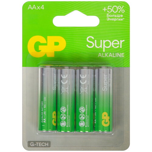 Батарейка GP Super AA (LR6/ER14505/FR6/R6P)