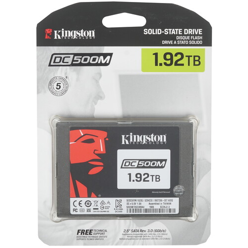 Купить 1920 ГБ Серверный SSD накопитель Kingston DC500M [SEDC500M/1920G ...