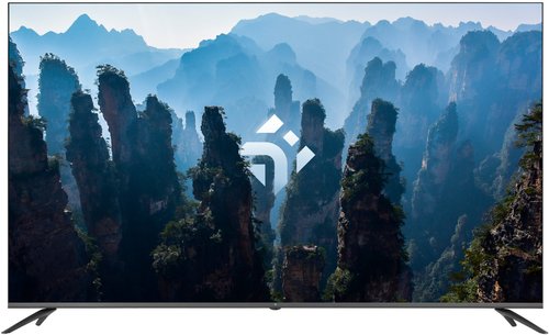 75" (190 см) Телевизор DEXP 75UCGQ1 серый
