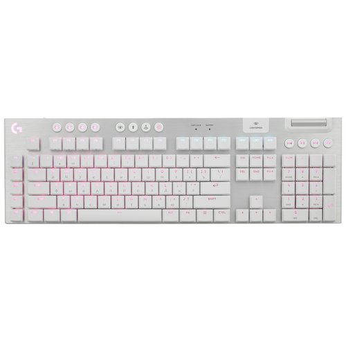 Клавиатура  проводная + беспроводная Logitech G915 X LIGHTSPEED цвет белый