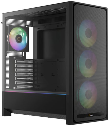 Корпус Ocypus Delta C70 ARGB [Delta-C70-BKG400XX-GL] черный