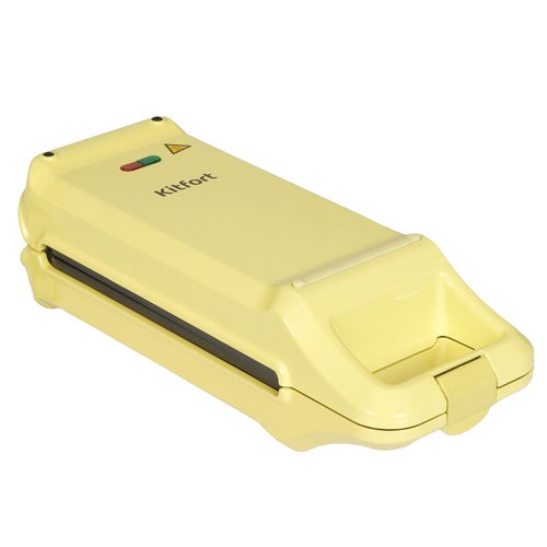 Waffle maker Kitfort КТ-1611 yellow