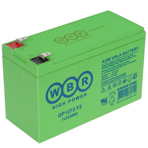 Аккумуляторная батарея для ИБП WBR GP1272 F2 (12V28W)