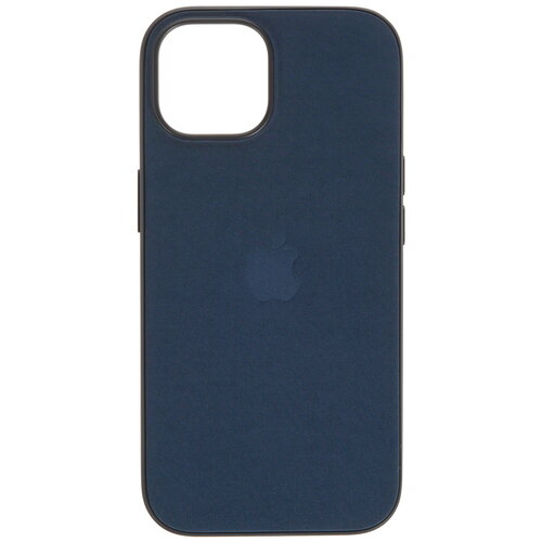 Накладка  Apple FineWoven Case для Apple iPhone 15 синий